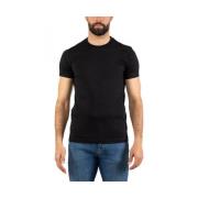 Stijlvolle T-Shirt Collectie Emporio Armani , Black , Heren