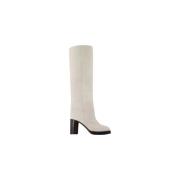 Leather boots Isabel Marant , White , Dames