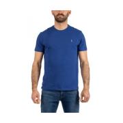 Klassiek Heren T-Shirt Ralph Lauren , Blue , Heren