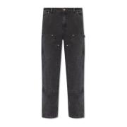 Straight-leg jeans Carhartt Wip , Black , Dames