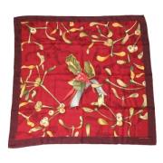 Pre-owned Silk scarves Hermès Vintage , Multicolor , Dames