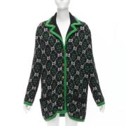 Pre-owned Fabric outerwear Gucci Vintage , Green , Dames