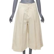 Pre-owned Cotton bottoms Marni Pre-owned , Beige , Dames