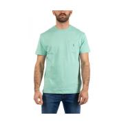 Klassiek Heren T-shirt Ralph Lauren , Green , Heren