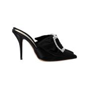 Fabric mules Alexandre Vauthier , Black , Dames