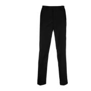 Zwarte Geweven Broek Barena Venezia , Black , Heren