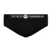 Katoenen slips Dolce & Gabbana , Black , Heren