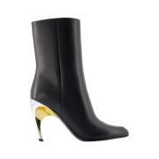 Leather boots Alexander McQueen , Black , Dames