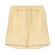 Shorts met zakken Munthe , Beige , Dames