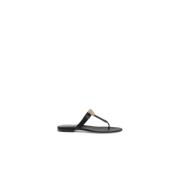 Swarovski Strik Satijnen Sandalen Dee Ocleppo , Black , Dames