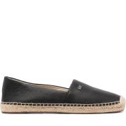 Kendrick Espadrille van Geperforeerd Leder Michael Kors , Black , Dame...