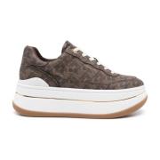 Bruine Vetersneakers Michael Kors , Brown , Dames