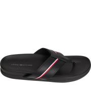 Teenslipper Tommy Hilfiger , Black , Heren