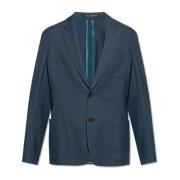 Wollen blazer Paul Smith , Blue , Heren