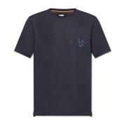 T-shirt met print Paul Smith , Blue , Heren