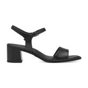 Zwarte Casual Open Sandalen Vrouwen Tamaris , Black , Dames