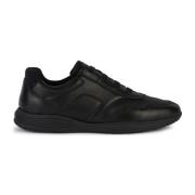 Zwarte Sneakers voor Mannen Geox , Black , Heren