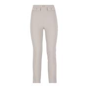 Slim-fit Trousers Elisabetta Franchi , Gray , Dames