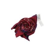 Pre-owned Fabric scarves Hermès Vintage , Red , Dames