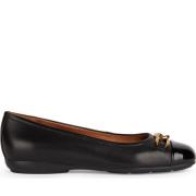 Zwarte Ballerina's voor Vrouwen Geox , Black , Dames