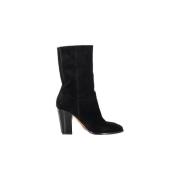 Pre-owned Suede boots Jimmy Choo Pre-owned , Black , Dames