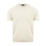 Witte Crewneck Sweater Drumohr , White , Heren