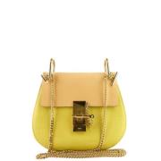 Pre-owned Leather shoulder-bags Chloé Pre-owned , Yellow , Dames