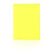 Fluo Leren Bifold Portemonnee Comme des Garçons , Yellow , Heren