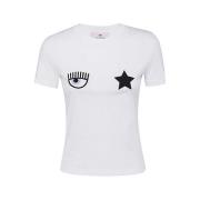 T-shirt Chiara Ferragni Collection , White , Dames