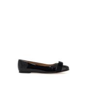 Patentleren Varina Ballet Flats Salvatore Ferragamo , Black , Dames