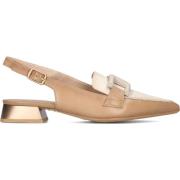 Beige Slingbacks met witte kettingdetail Hispanitas , Beige , Dames