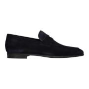 Heren Instap Mocassin Schoen Magnanni , Blue , Heren