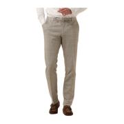 Heren Zandkleurige Pantalon Zuitable , Beige , Heren