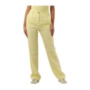 Gale Pants Dames Broeken Modström , Yellow , Dames