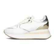 Lage Sneakers Goud Zilver Twinset , Multicolor , Dames