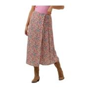 Oranje Blossom Wrap Rok Catwalk Junkie , Multicolor , Dames