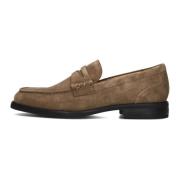 Bruine Suède Loafers Mario Vagabond Shoemakers , Brown , Heren