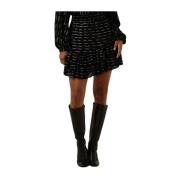 Scarlette Rok in Zwart Amaya Amsterdam , Black , Dames