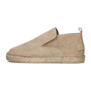 Beige Suede Loafers Shabbies , Beige , Dames