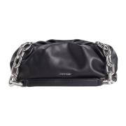 Stijlvolle Zwarte Clutch Calvin Klein , Black , Dames