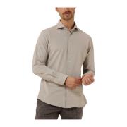 Beige X-Cutaway Shirt voor Heren Profuomo , Beige , Heren