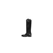 Studded High Boots met kettingdetail Elena Iachi , Black , Dames