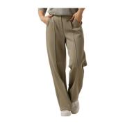 Khaki Yuka Broek Beaumont , Beige , Dames