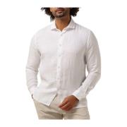 Casual Ecru Shirt voor Heren Dstrezzed , White , Heren