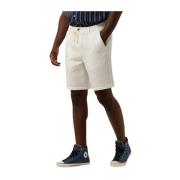 Witte Wafel Shorts voor Zomer Anerkjendt , White , Heren
