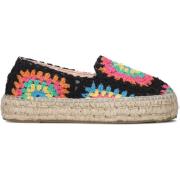 Kleurrijke Gehaakte Espadrilles Manebí , Multicolor , Dames