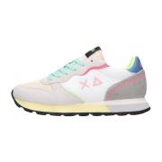 Kleur Explosie Lage Sneakers voor Dames Sun68 , Multicolor , Dames