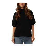 Puff Blouse Tops & T-shirts My Essential Wardrobe , Black , Dames