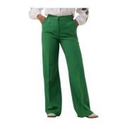 Groene Pantalon Elegant Casual Chic Caroline Biss , Green , Dames