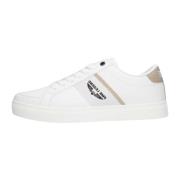 Lage sneakers Eclipse wit beige accenten PME Legend , White , Heren